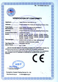 CE Certificate