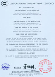 CCC Certificate