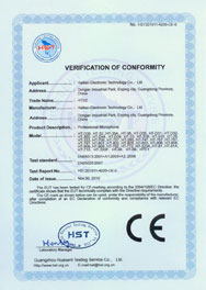 CE Certificate